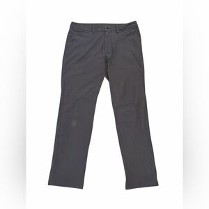 lululemon SEE INFO Men's 34W Charcoal Chinos